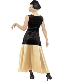 20's Gatsby Dames Kostuum, Zwart -Vakantie Kledingwinkel 20s gatsby dames kostuum zwart 3