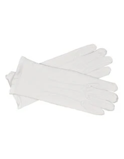 Handschoenen Wit Katoen Luxe