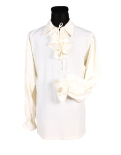 Blouse Piraat/Middeleeuwen, Ecru
