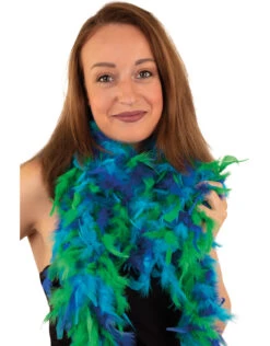Boa Donkerblauw/Licht Blauw/Groen 180 Cm, 50 Gam