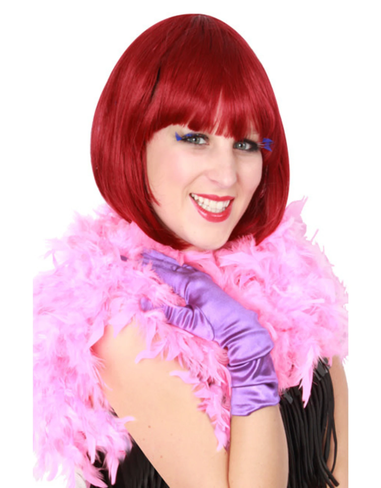 Boa Roze 180 Cm, 50 Gram 1 Boa Roze 180 Cm, 50 Gram