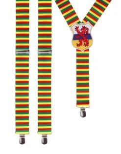 Bretels Breed Rood/geel/groen Met Wapen Limburg