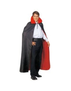 Cape Zwart/rood Met Kraag