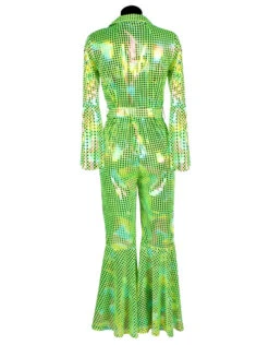 Catsuit "Disco", Groen 5 Catsuit "Disco", Groen -Vakantie Kledingwinkel catsuit disco groen 2