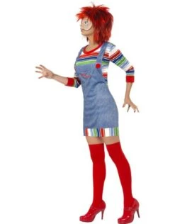 Chucky Dames Kostuum -Vakantie Kledingwinkel chucky dames kostuum 3