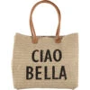 Dames Strandtas Ciao Bella, Naturel