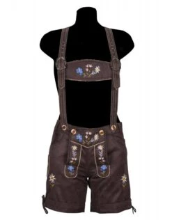 Damesbroek Kort "Beate" Donkerbruin -Vakantie Kledingwinkel damesbroek kort beate donkerbruin 3