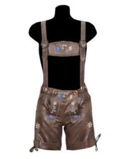 Damesbroek Kort "Beate" Rustik Bruin -Vakantie Kledingwinkel damesbroek kort beate rustik bruin 3