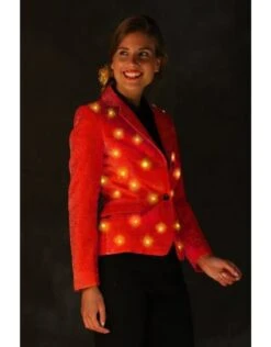 Damesjas ''Anadelphina'', Rood -Vakantie Kledingwinkel damesjas anadelphina rood 5