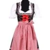 Dirndl ''Lisa'', Zwart-rood