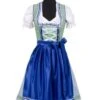 Dirndl ''Marlene'', Groen-blauw