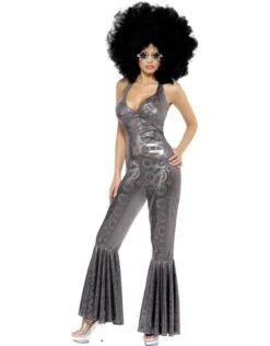 Disco Diva Kostuum, Zilver