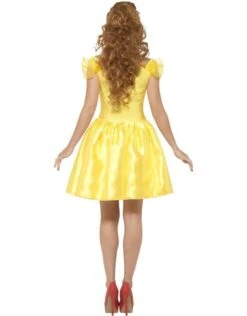 Enchanting Beauty Kostuum, Geel -Vakantie Kledingwinkel enchanting beauty kostuum geel 5