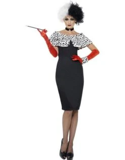 Evil Madame Kostuum, Met Handschoenen