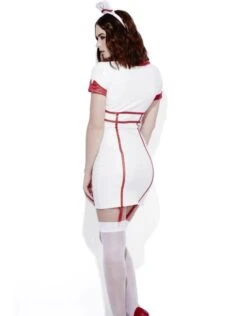 Fever Verpleegster Kostuum Wetlook -Vakantie Kledingwinkel fever verpleegster kostuum wetlook 2