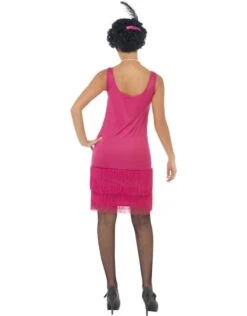 Funtime Flapper Kostuum, Roze -Vakantie Kledingwinkel funtime flapper kostuum roze 2