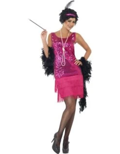 Funtime Flapper Kostuum, Roze