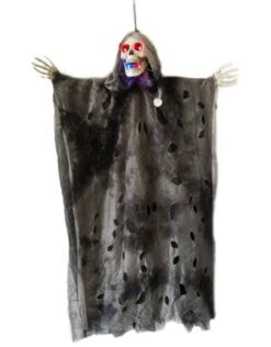 Hangdecoratie Halloween Spook Met Licht (63 Cm)