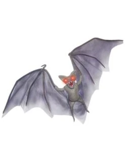 Hangdecoratie Halloween Vleermuis Met Licht (120 Cm)