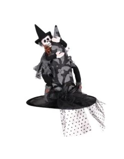 Heksenhoed Luxe Met Heks, Kind