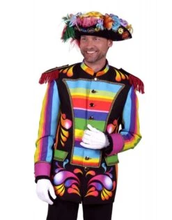 Herencolbert '"Rainbow'', Mix Van Kleuren -Vakantie Kledingwinkel herencolbert rainbow mix van kleuren 5