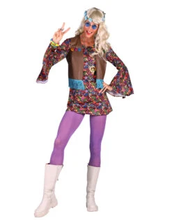 Hippie Dame "Luna Of Moon", Peace -Vakantie Kledingwinkel hippie dame luna of moon peace 3