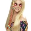 Hippie Party Pruik Blond
