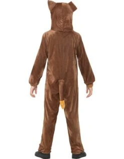 Hond Kostuum, Bruin, Kind -Vakantie Kledingwinkel hond kostuum bruin kind 3