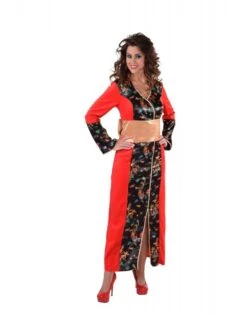 Japanse Kimono, Lange Jurk