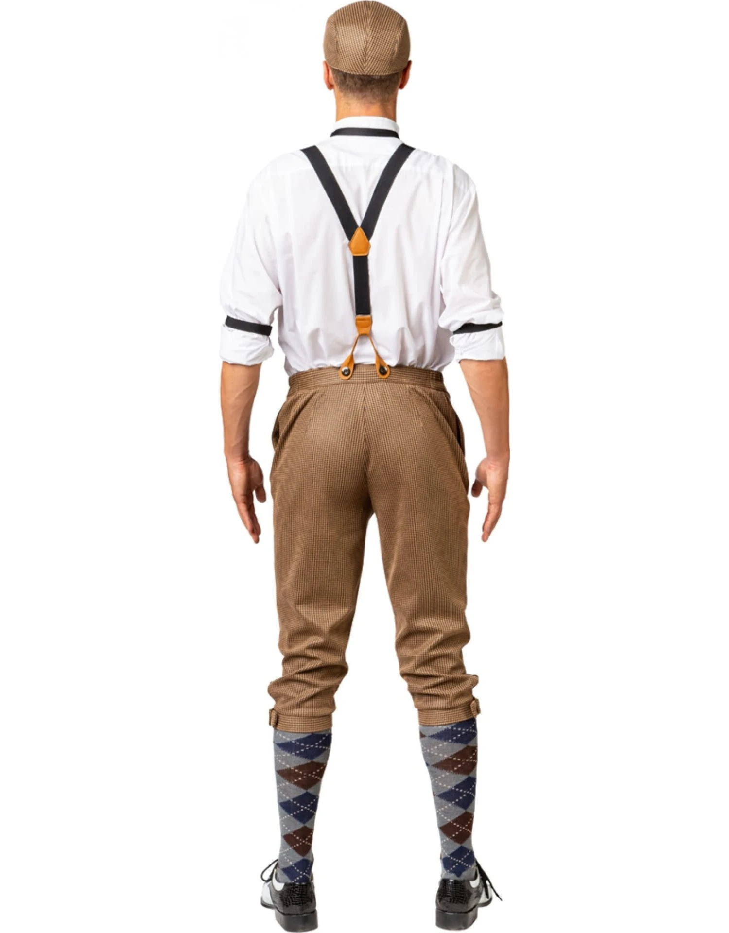 Jaren 20 Set, Bruin (3-delig) 3 Jaren 20 Set, Bruin (3-delig) - Afbeelding 3