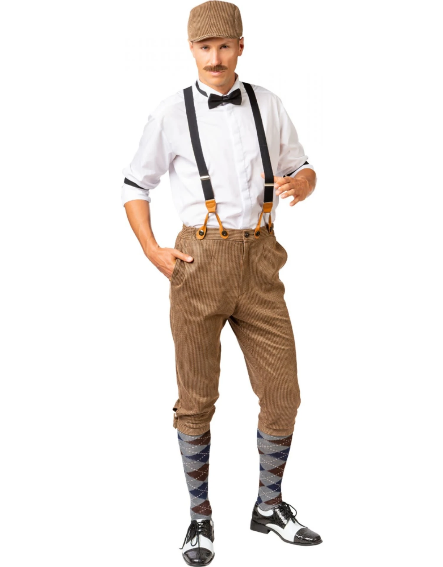 Jaren 20 Set, Bruin (3-delig) 1 Jaren 20 Set, Bruin (3-delig)