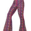 Jaren 60 Psychedelic Flared Broek Voor Heren