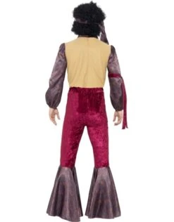 Jaren 70 Psychedelic Rocker Kostuum, Paars -Vakantie Kledingwinkel jaren 70 psychedelic rocker kostuum paars 3