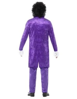Jaren 80 Paarse Muzikant Kostuum -Vakantie Kledingwinkel jaren 80 paarse muzikant kostuum 2