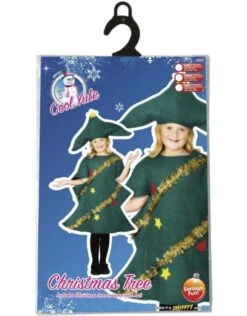 Kerstboom Kostuum, Groen -Vakantie Kledingwinkel kerstboom kostuum groen 3