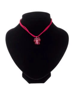 Ketting Rood Met Vlinder