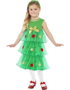 Kleine Kerstboom Kostuum -Vakantie Kledingwinkel kleine kerstboom kostuum 2
