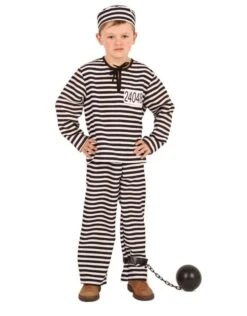 Kostuum Gevangene + Pet