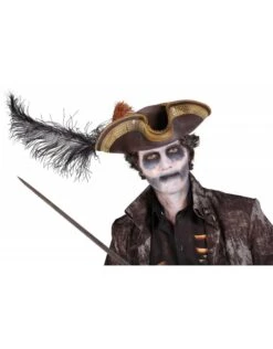 Kostuum Heer ''Ghost Pirate'', Mix Van Kleuren -Vakantie Kledingwinkel kostuum heer ghost pirate mix van kleuren 5