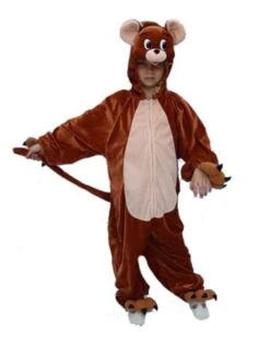 Kostuum Pluche Muis Bruin