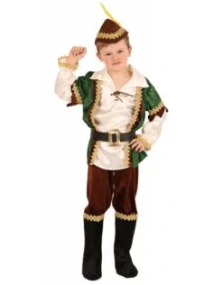 Kostuum Robin (3-delig) + 1 Accessoire + Hoed