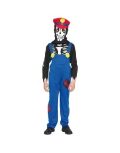 Loodgieter Skelet (kind) -Vakantie Kledingwinkel loodgieter skelet kind 4