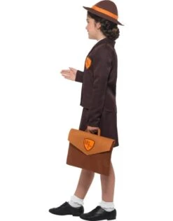 Malory Towers Kostuum, Bruin -Vakantie Kledingwinkel malory towers kostuum bruin 1