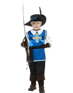 Musketier Pak, Blauw, Kind,