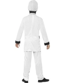 Ninja Assassin Kostuum, Kind, Wit/Zwart -Vakantie Kledingwinkel ninja assassin kostuum kind wit zwart 2