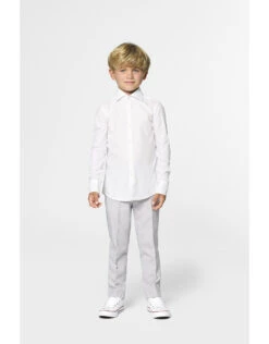 Shirt LS White Knight Boys