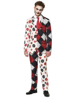 Suitsmeister Halloween Red Clown Voor Heren
