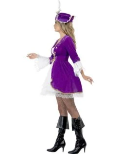 Paarse Pirate Beauty Kostuum -Vakantie Kledingwinkel paarse pirate beauty kostuum 3