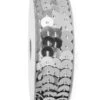 Paillettenband Op Rol Zilver 2,75m