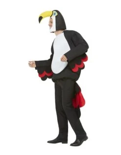 Paradijsvogel, Toekan Kostuum, Zwart 6 Paradijsvogel, Toekan Kostuum, Zwart -Vakantie Kledingwinkel paradijsvogel toekan kostuum zwart 2